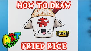 How to Draw FRIED RICE