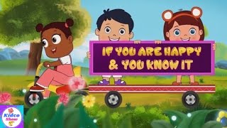 If You Are Happy And You Know It - Songs For Kids & Nursery Rhymes | Kidco Show