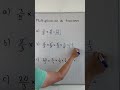 Multiplicación de fracciones. Truco