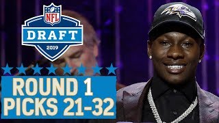 Picks 21-32: Star WRs Cousin, Team Trades Back into 1st Round & More | 2019 NFL