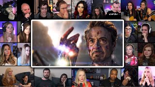 I AM IRON MAN  | Avengers: Endgame Reaction Mashup