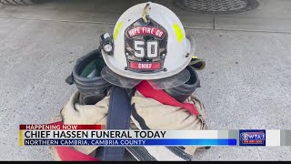 Chief Hassen funeral in Cambria County