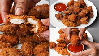 If You Have 1 Cup Chicken \u0026 2 Bread Slice, You Can Make This Crispy Chicken Snacks | Chicken Kurmura