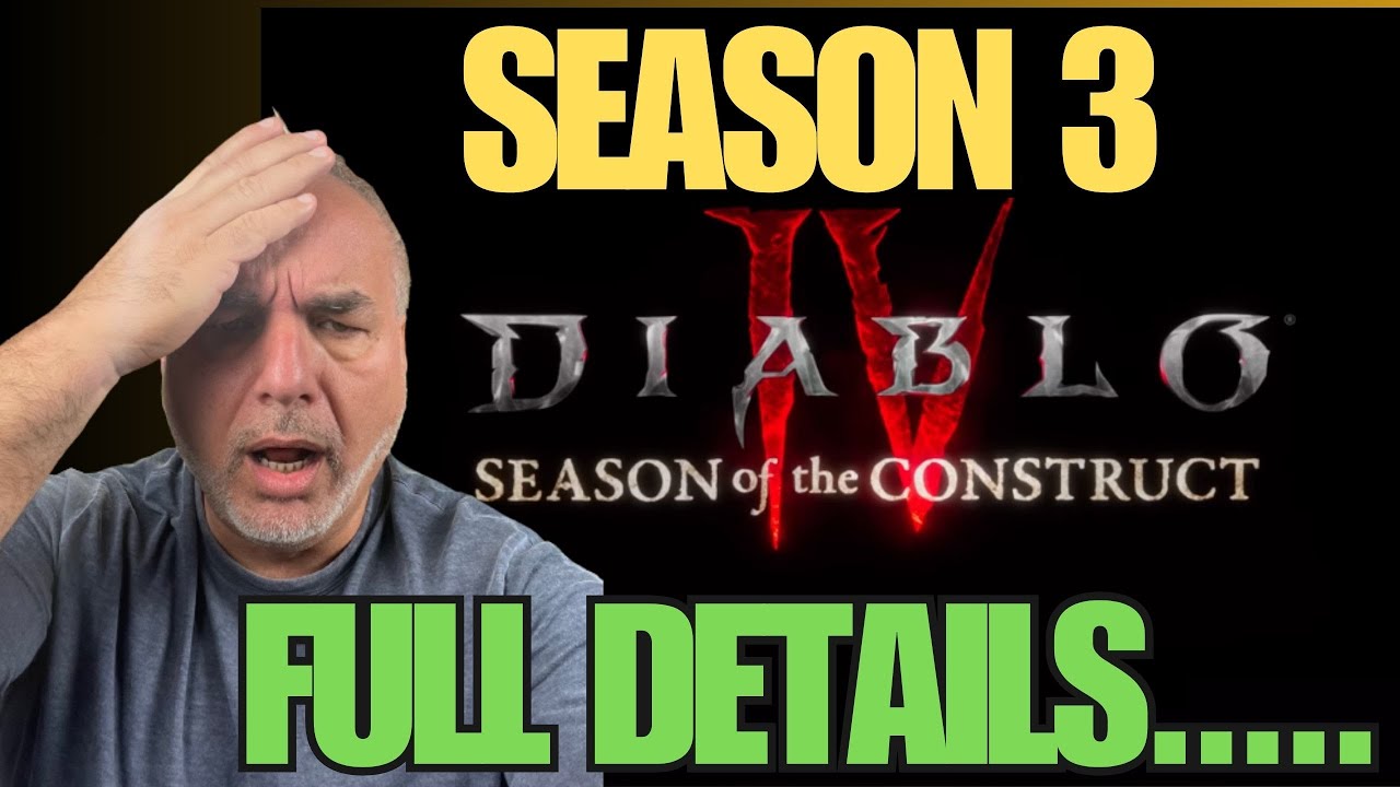 Diablo 4 Season 3 Full Summary Of Patch Notes & My Take - YouTube