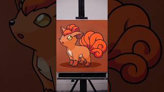 How to draw | Fire | Vulpix | Pokemon | #drawing #art #shortsfeed #shortvideo #shorts #pokemon