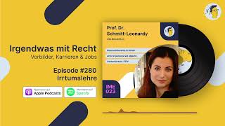 Irrtümer im Strafrecht, Verbotsirrtum, ETBI | mit Prof. Schmitt-Leonardy | Irgendwas mit Recht #280