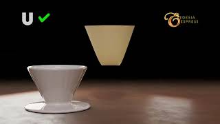 Stop Ruining Your V60 Brew! The Right Filter Paper That Actually Fits — EE1402s by EDESIA Espress