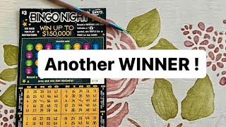 WINNING AGAIN on Florida Lottery BINGO NIGHT scratch off lottery tickets