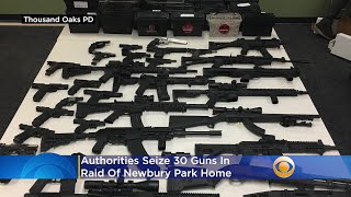 30 Guns, Including Assault Weapons, Seized In Raid Of Thousand Oaks Home, Man Arrested