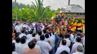 முதலமைச்சர் எடப்பாடி பழனிசாமியின்  தாயார் உடல் சொந்த ஊரில் தகனம்