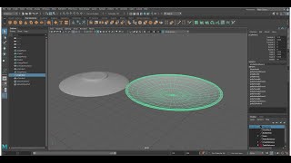 Maya 2020 Modeling Tutorial Simple Plate  Turn CC on