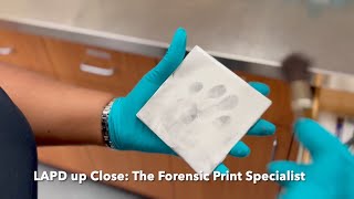LAPD Up Close - Episode 21 (The Forensic Print Specialist)