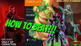 How To Beat Vault of Conviction Sandman - Diablo - Corvus - MCOC Side Quest