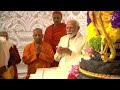 india’s modi opens grand hindu temple on site of razed mosque wsj news