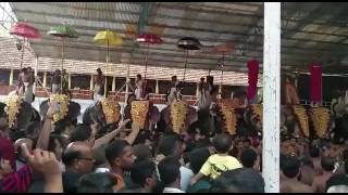 Panchari melam at Poornathrayeesan temple Tripunithura