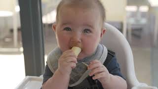 Responsive feeding: Baby's first foods