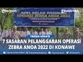 Operasi Zebra Anoa Tahun 2022 Digelar 14 Hari di Konawe Sulawesi Tenggara, 7 Sasaran Pelanggaran