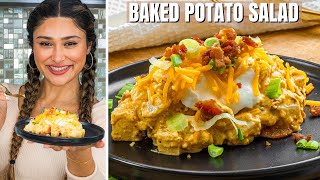 The BEST Loaded Potato Salad That’s Actually Low Carb!