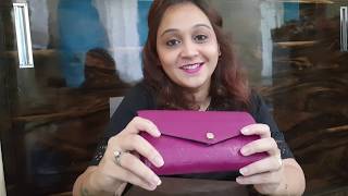 3years wear and tear of Sarah wallet Empreinte Leather Louis Vuitton.BAD EXPERIENCE TAJ,MUMBAI INDIA