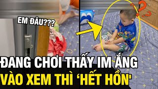 Để 2 con chơi trong phòng, Người mẹ phát hoảng khi mở cửa | Tin Ngắn 3 Phút