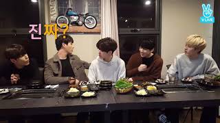 데이식스(DAY6) - 박제형이 송편 많이먹은게 놀라운 강영현과 김원필