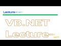 Lecture 7 VB NET part 1 | How to use advance message box
