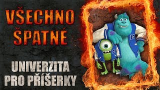 Všechno špatné ve filmu Univerzita pro Příšerky Všechno špatné ve filmu Univerzita pro Příšerky