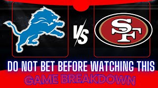 Detroit Lions vs San Francisco 49ers Picks and Predictions - NFC Championship Best Bets