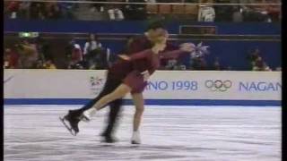 Berezhnaya \u0026 Sikharulidze Бережная \u0026 Сихарулидзе (RUS)-1998 Nagano, Figure Skating, Pairs'Free Skate