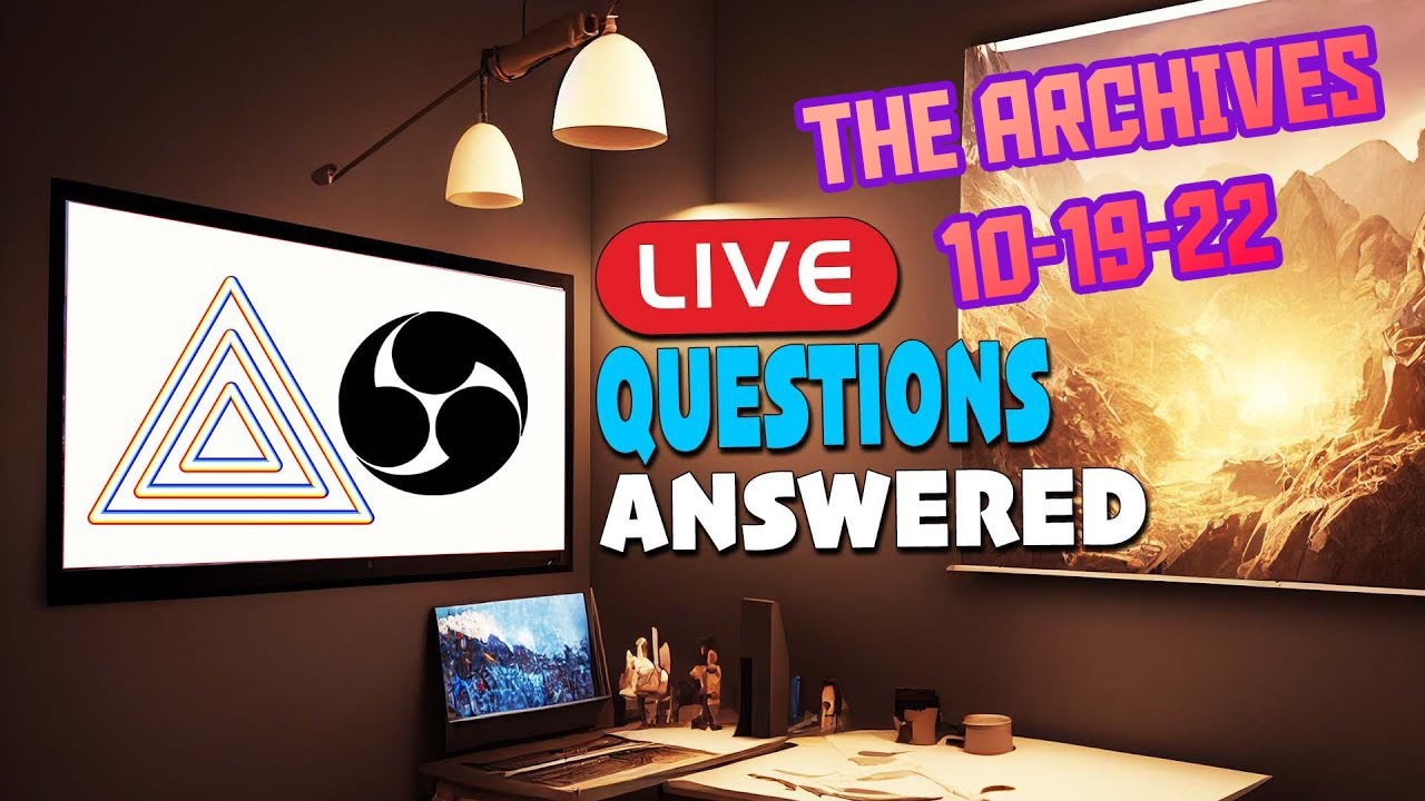 10 19 22 Live Stream Archive Live Stream Questions Answered Youtube