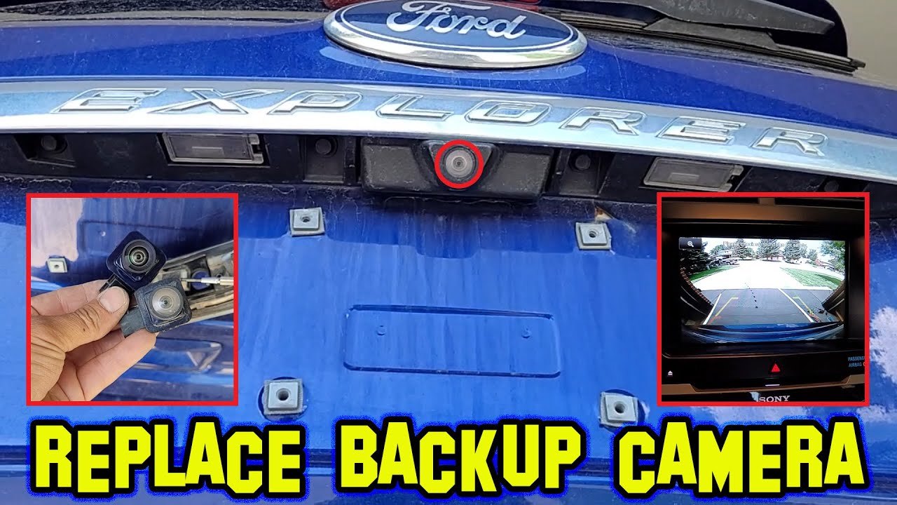 How To Replace A Backup Camera In A Ford Explorer 2011 2015 Youtube