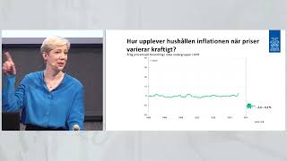 Anna Bremans tal om inflationen onsdag 23 mars 2022