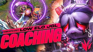 STOP Listening To Your Team! Making The RIGHT Jungle Pathing Decisions In Low Elo! | Jungle Coaching