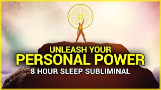 Unleash Your Personal Power  (Subliminal Affirmations) [Binaural Beats Sleep Music w/ Black Screen]
