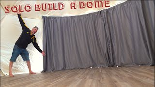 SOLO Build Challenge - DIY Dome Drama: Bubble-wrap Bungles & Curtain Craziness!