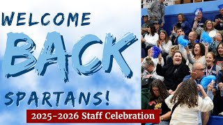 Welcome Back Staff 2025 | Superior Schools