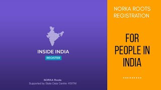 How to Register Norka Roots for people in India??ഇന്ത്യയിലെ വിവിധ സംസ്ഥാനങ്ങളിൽ താമസിക്കുന്നവർക്