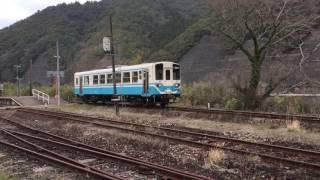 キハ32-13富士重工業製造車両江川崎駅発車