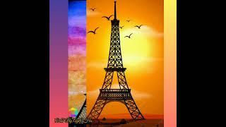 Eiffel Tower Paris Easy Drawing|| ArT By AyEsHa