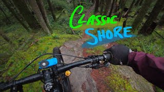 Slippery rocks, roots, and loam on Seymour | SB1724