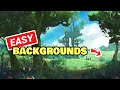 🌳 HOW TO PAINT SIMPLE ENVIRONMENTS (plus free brushes!)