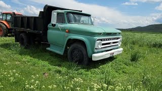 I FOUND A DUMP TRUCK IN A FIELD