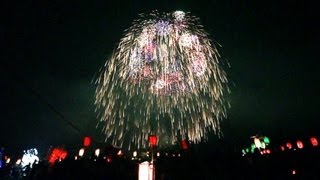 片貝まつり2013 世界一正四尺玉 九日夜十時打上