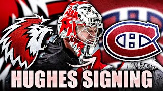 KENT HUGHES MAKES A VERY WEIRD MOVE… MONTREAL CANADIENS SIGN CONNOR HUGHES FROM SWITZERLAND