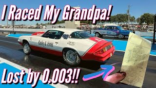 Racing Nostalgia Drags at Midstate Dragway! (I Got To Race My Grandpa!)