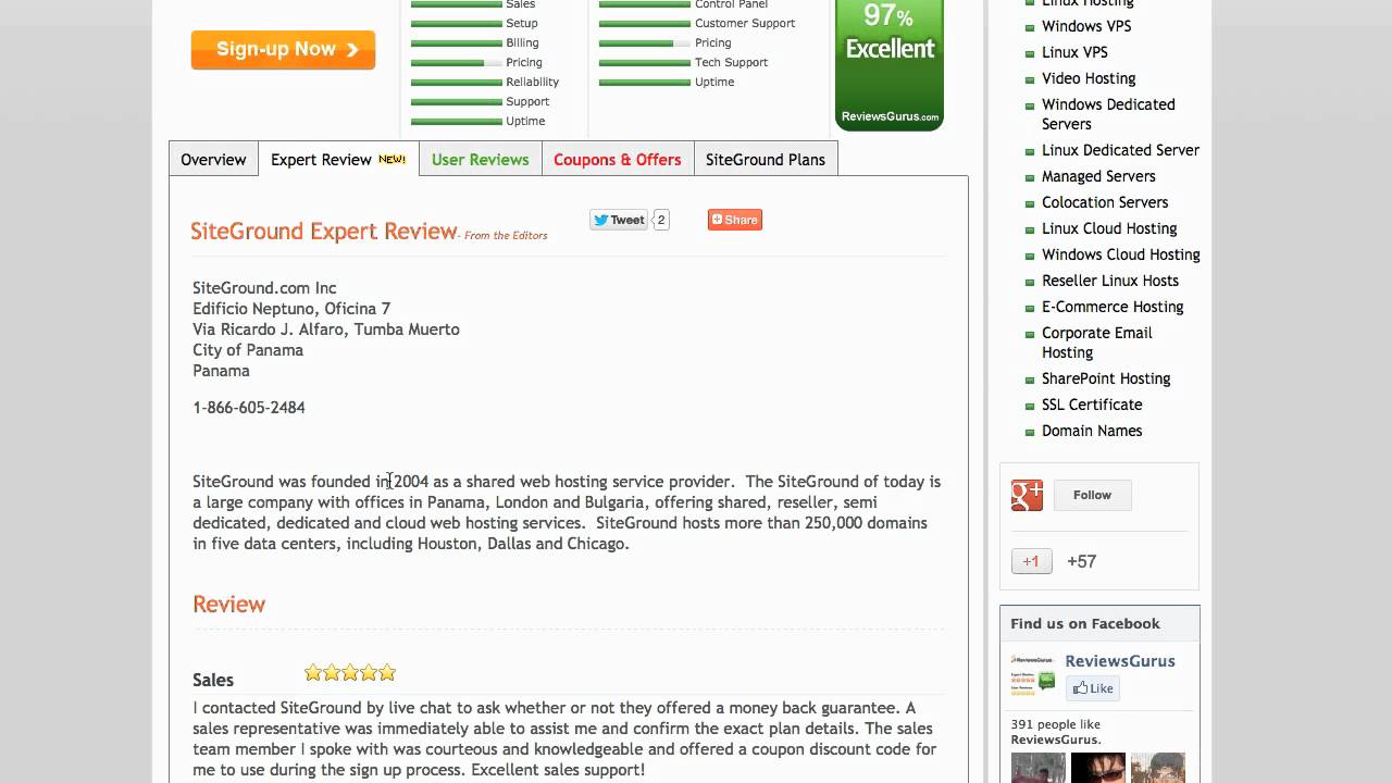 Web Hosting Ratings Youtube