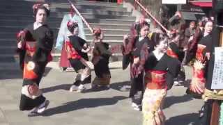 熊本城稲荷神社音頭 舞踊団 花童