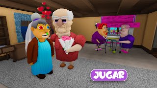 ABUELO GRUÑÓN SE CASA CON ABUELA RICA! ABUELA MALÉVOLO Y ABUELA GRUÑONA CELOSAS? #roblox