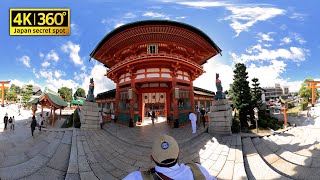 360° 5K VR｜walk in Fushimi inari shrine,Kyoto｜Japan 