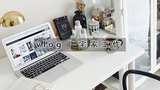 vlog ｜ 宅家工作日常 ｜ 我的工作区布置 ｜ 提高工作专注度小分享